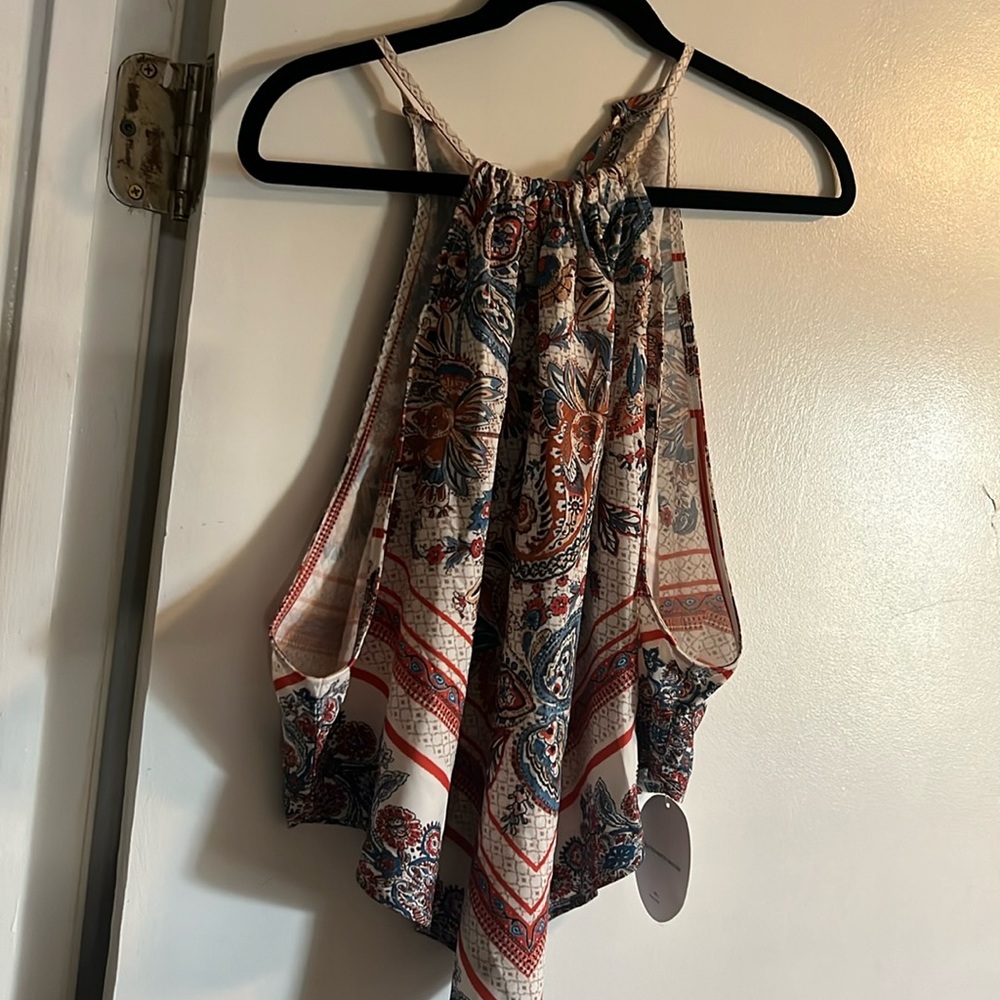 Halter crop top , summer
